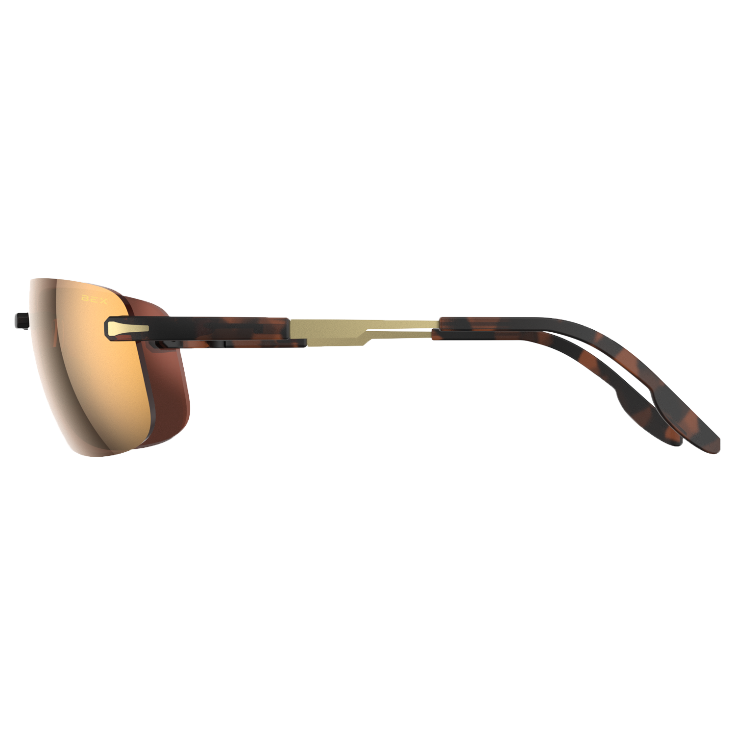 BEX Brackley X Sunglasses, Tortise Brown Gold