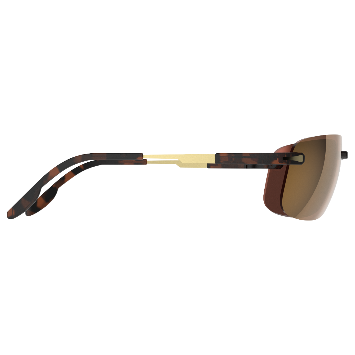 BEX Brackley X Sunglasses, Tortise Brown Gold