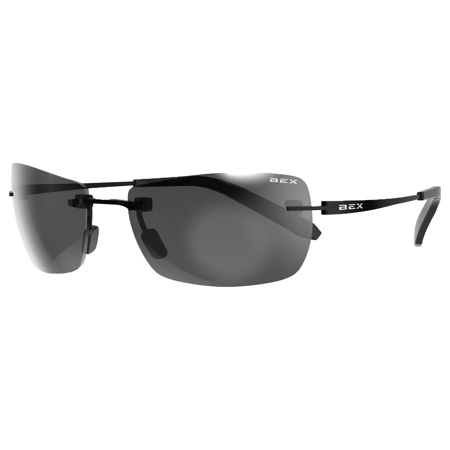BEX Fynnland XL Sunglasses, Black/Gray