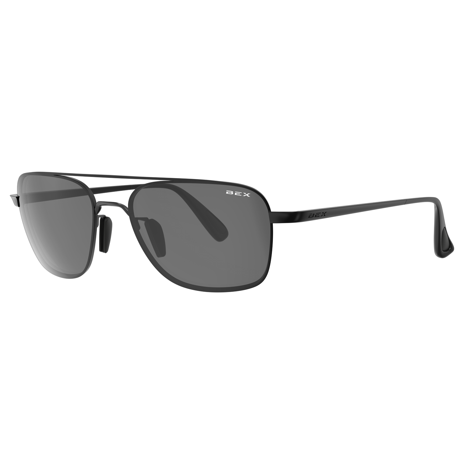 BEX Mach Sunglasses, Black/Gray