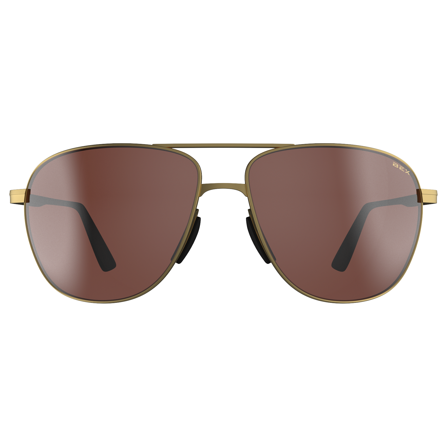 BEX Nova Sunglasses, Gold/Brown