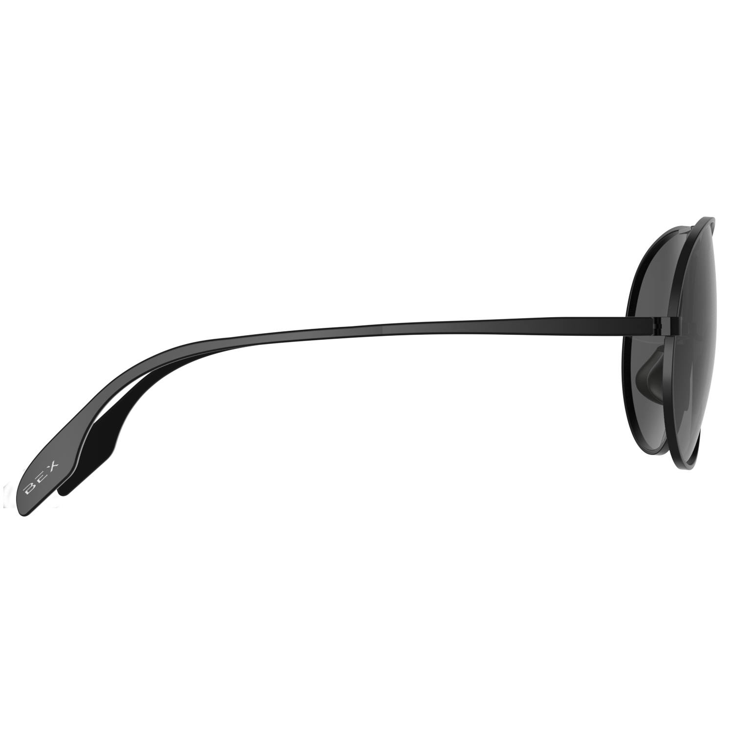 BEX Wing Sunglasses, Black/Gray