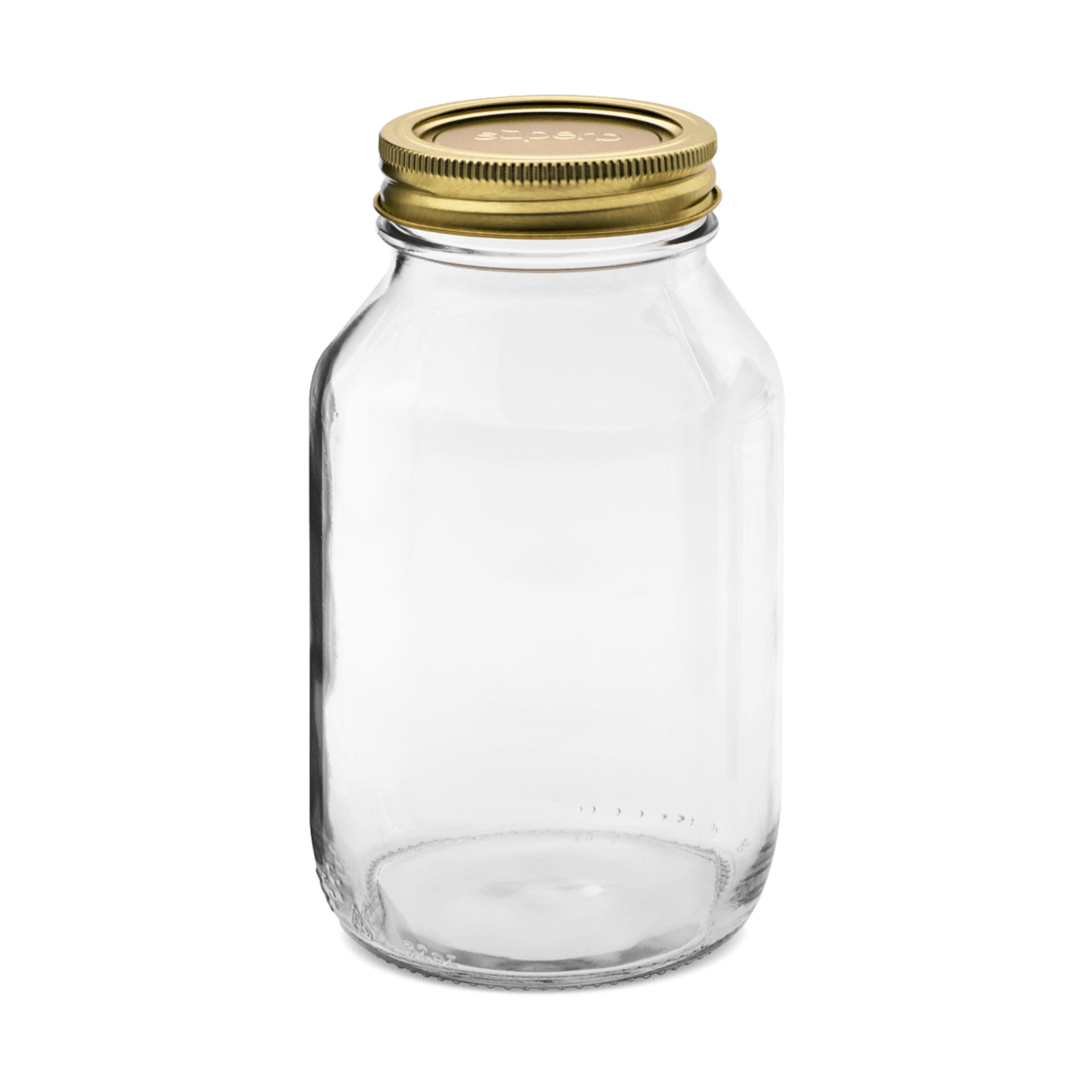 Superb Sealing 12 Pack Quart Size Canning Jars
