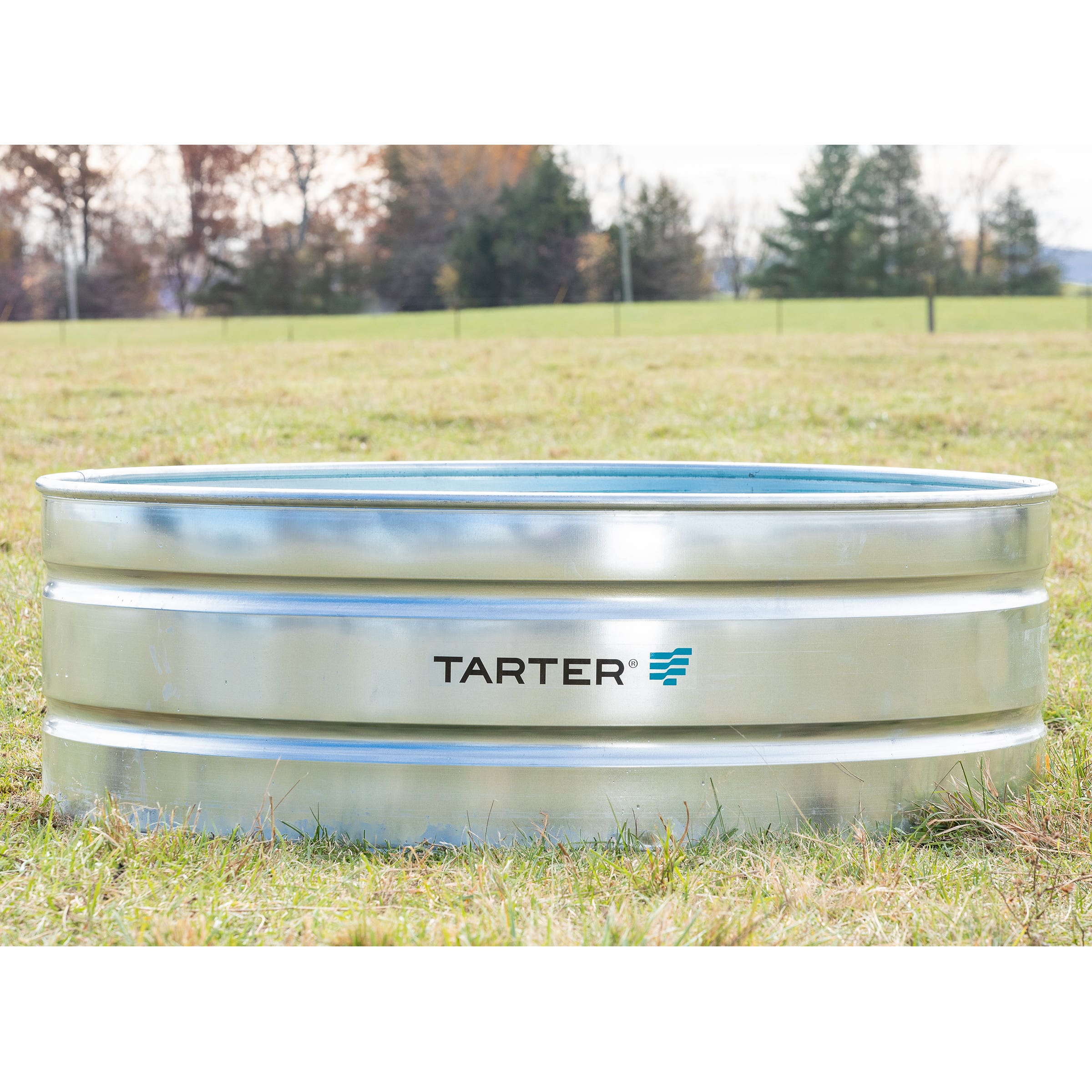 Tarter Round Mega Stock Tank 390 gal Galvanized Steel