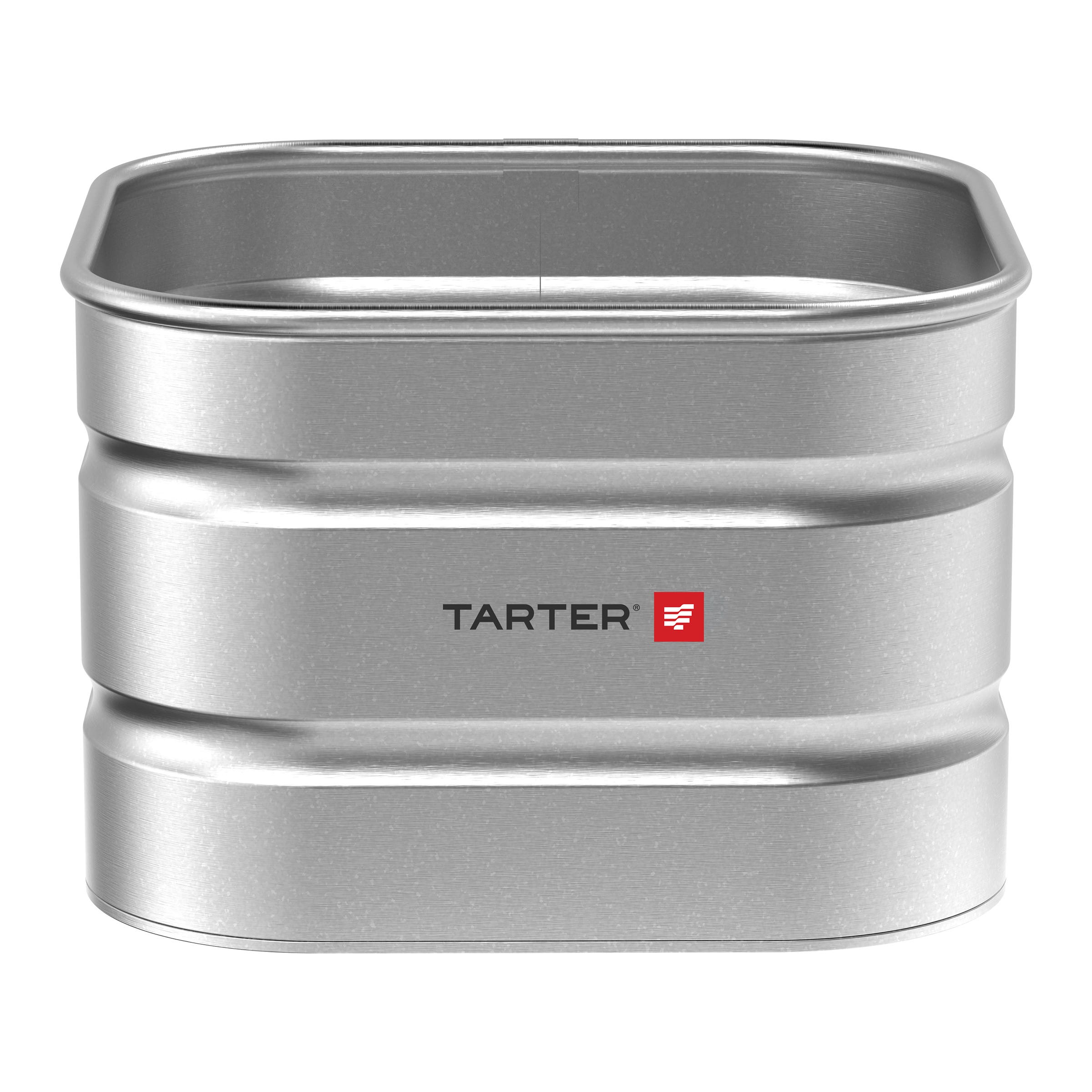 Tarter Square Trough 134 gal Galvanized Steel