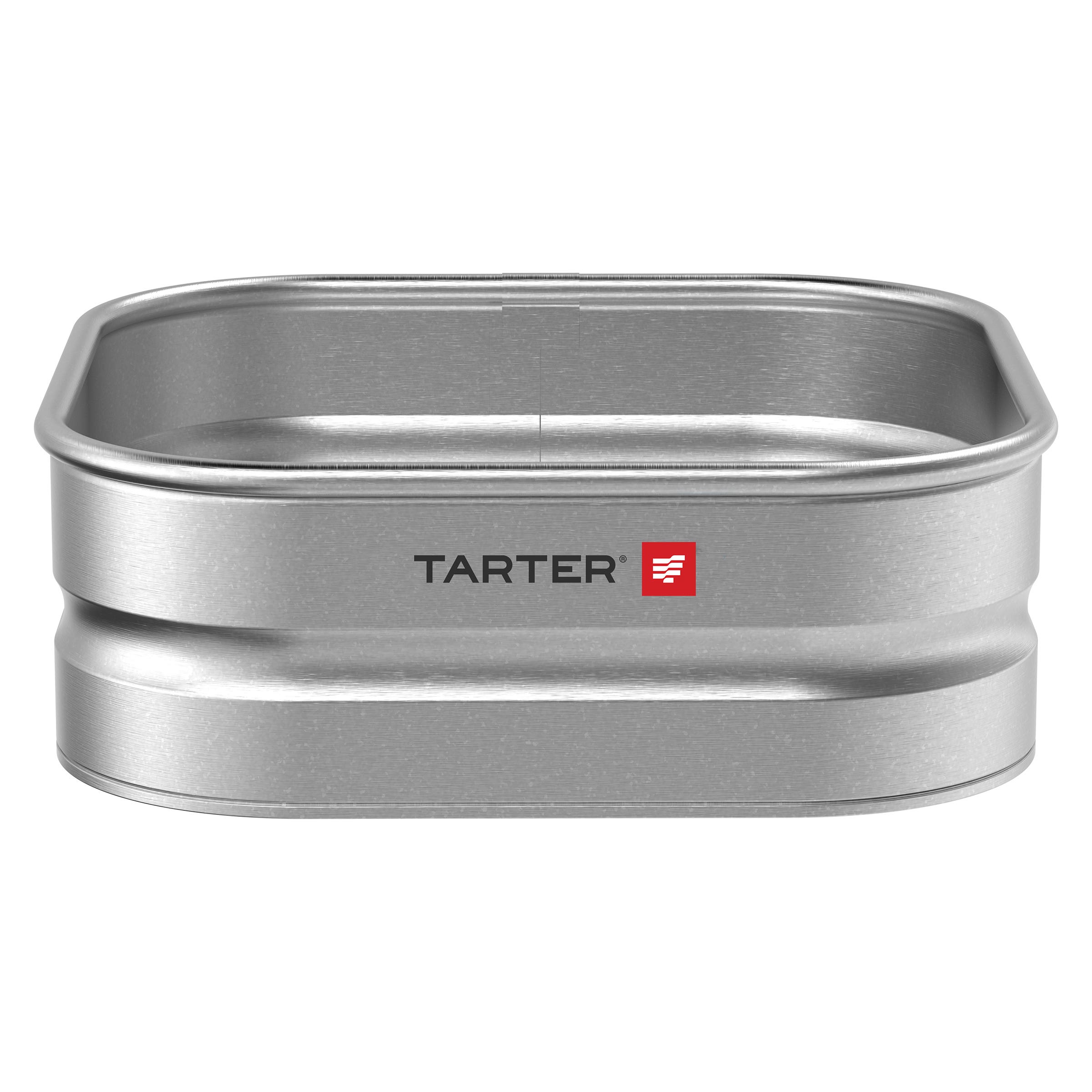 Tarter Square Trough 67 gal Galvanized Steel
