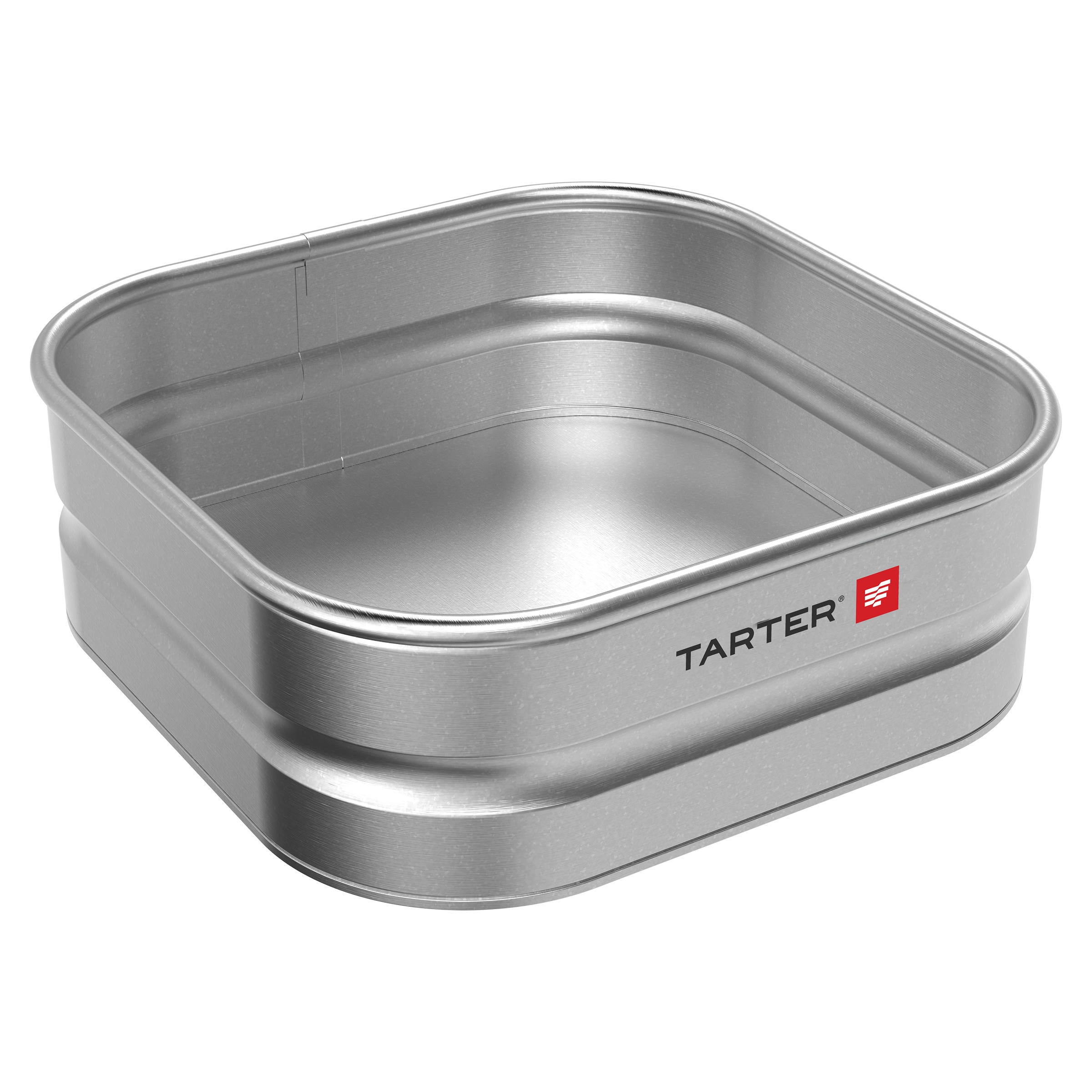 Tarter Square Trough 67 gal Galvanized Steel