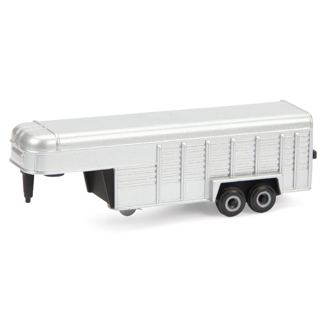 Ertl Silver Metal Livestock Trailer