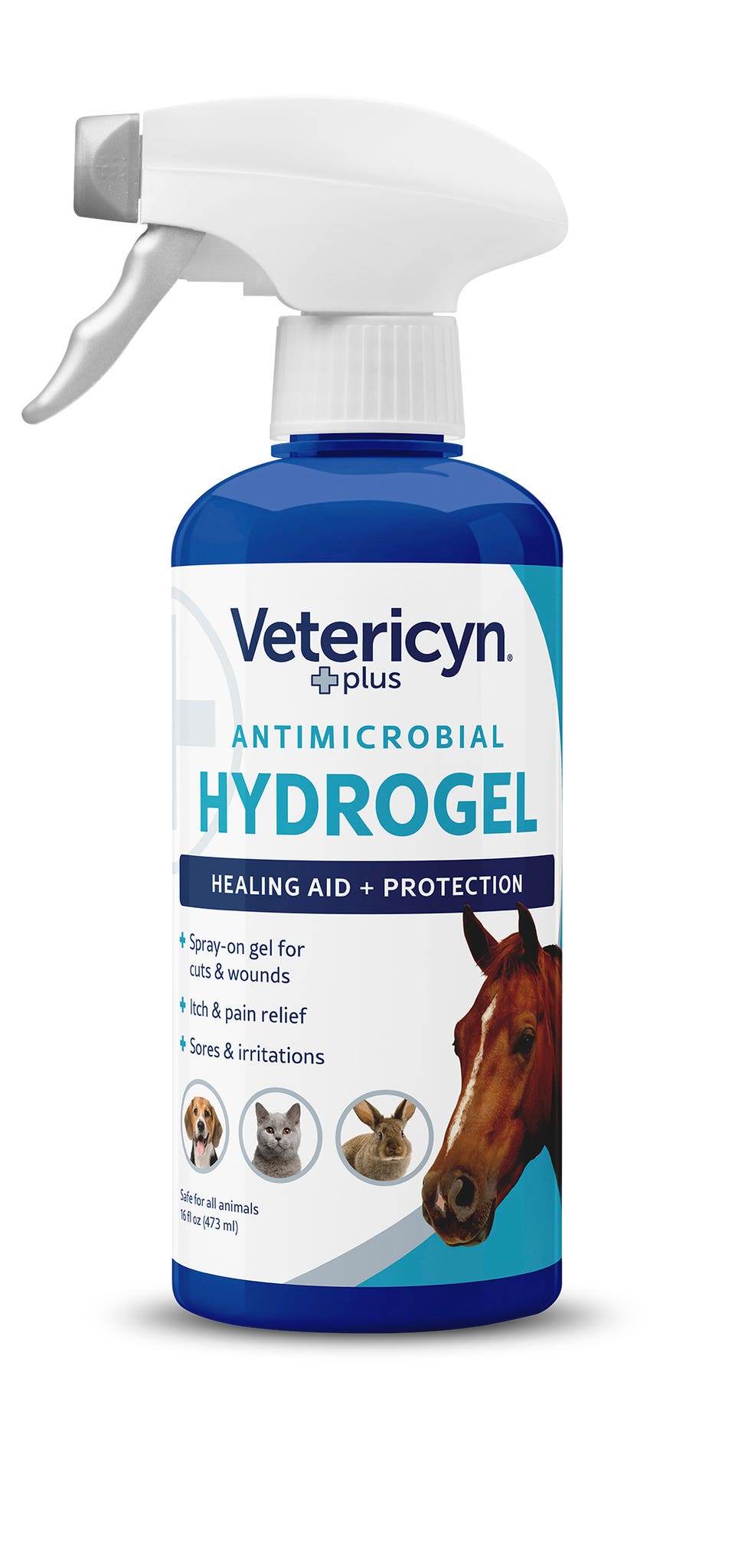 Vetericyn Plus All Animal Antimicrobial Hydrogel, 16 oz