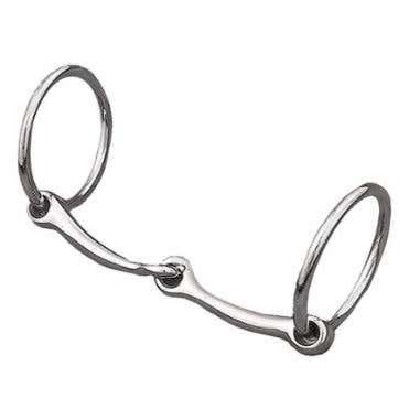 Weaver Leather All-Purpose Ring Horse Bit, 2-1/2 in, 5 in Mouth, Malleable Iron
