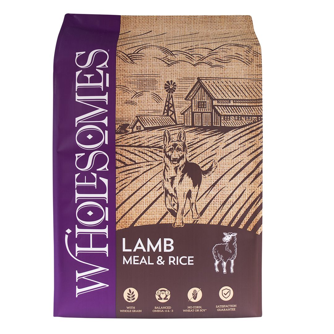 SPORTMiX Wholesomes Lamb Meal & Rice Dry Dog Food, 40 lb Bag