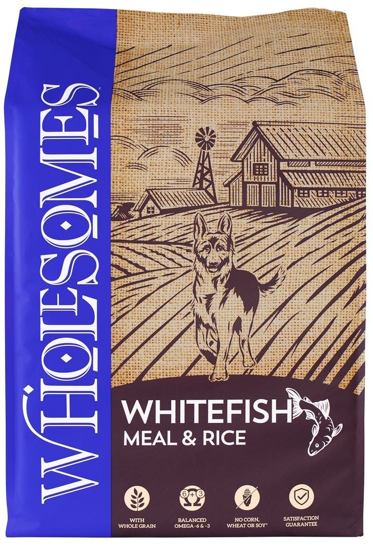 SPORTMiX Wholesomes Whitefish Meal & Rice Dry Dog Food, 40 lb Bag