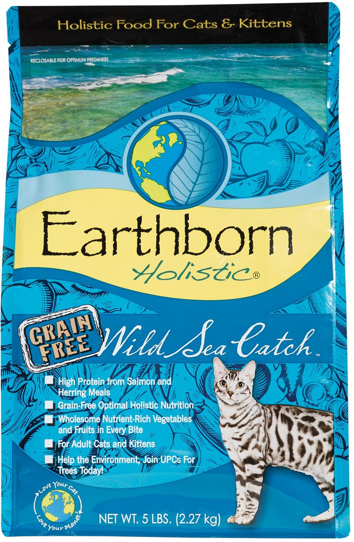 Earthborn Holistic Wild Sea Catch Cat Food, 5 lb