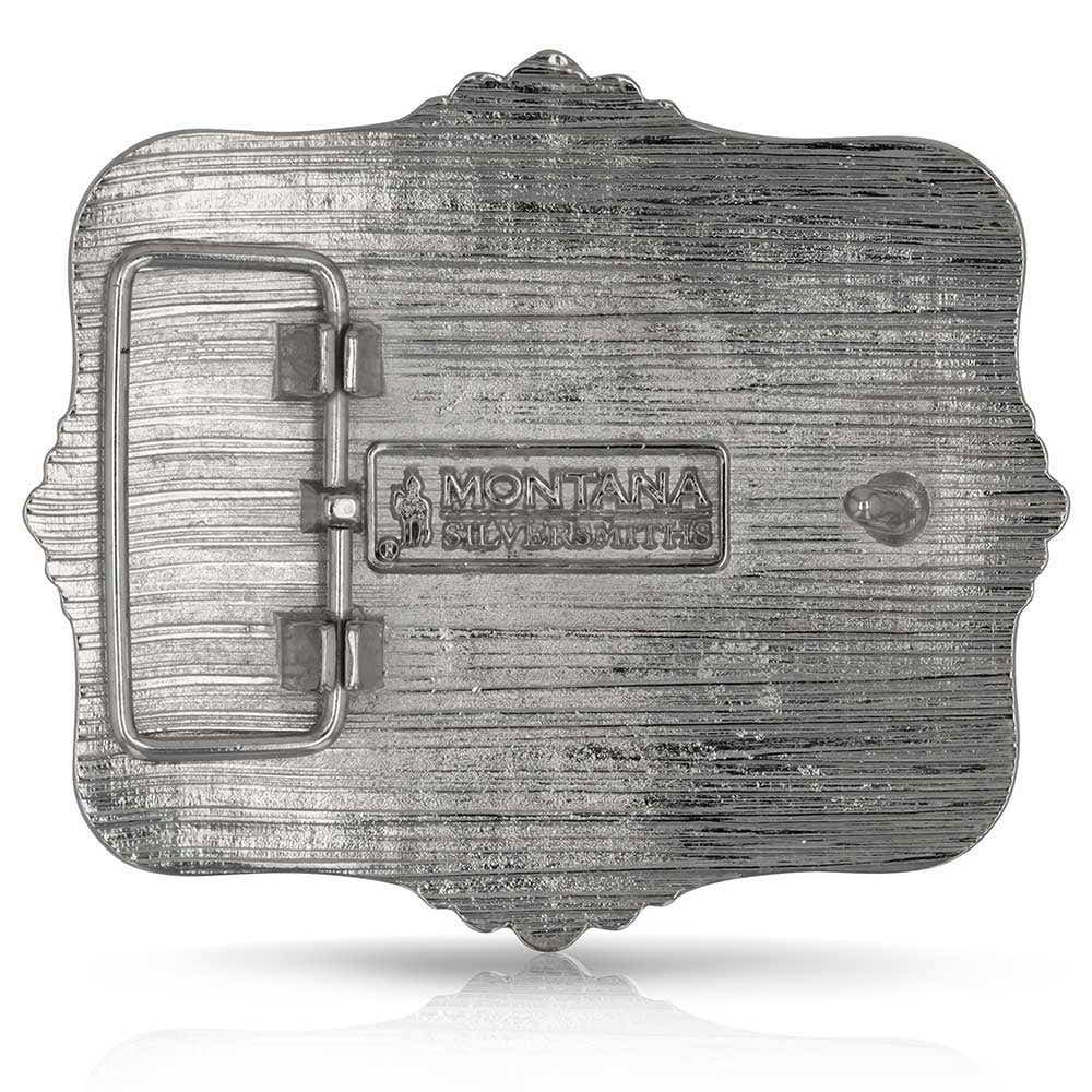 Montana Silversmiths Code of the West Belt Buckle