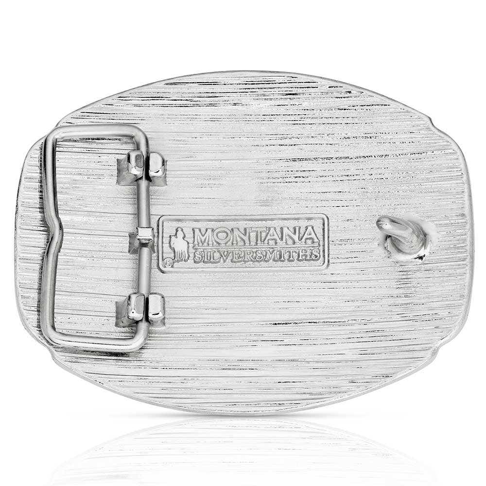 Montana Silversmiths Western Initial Belt Buckle – A