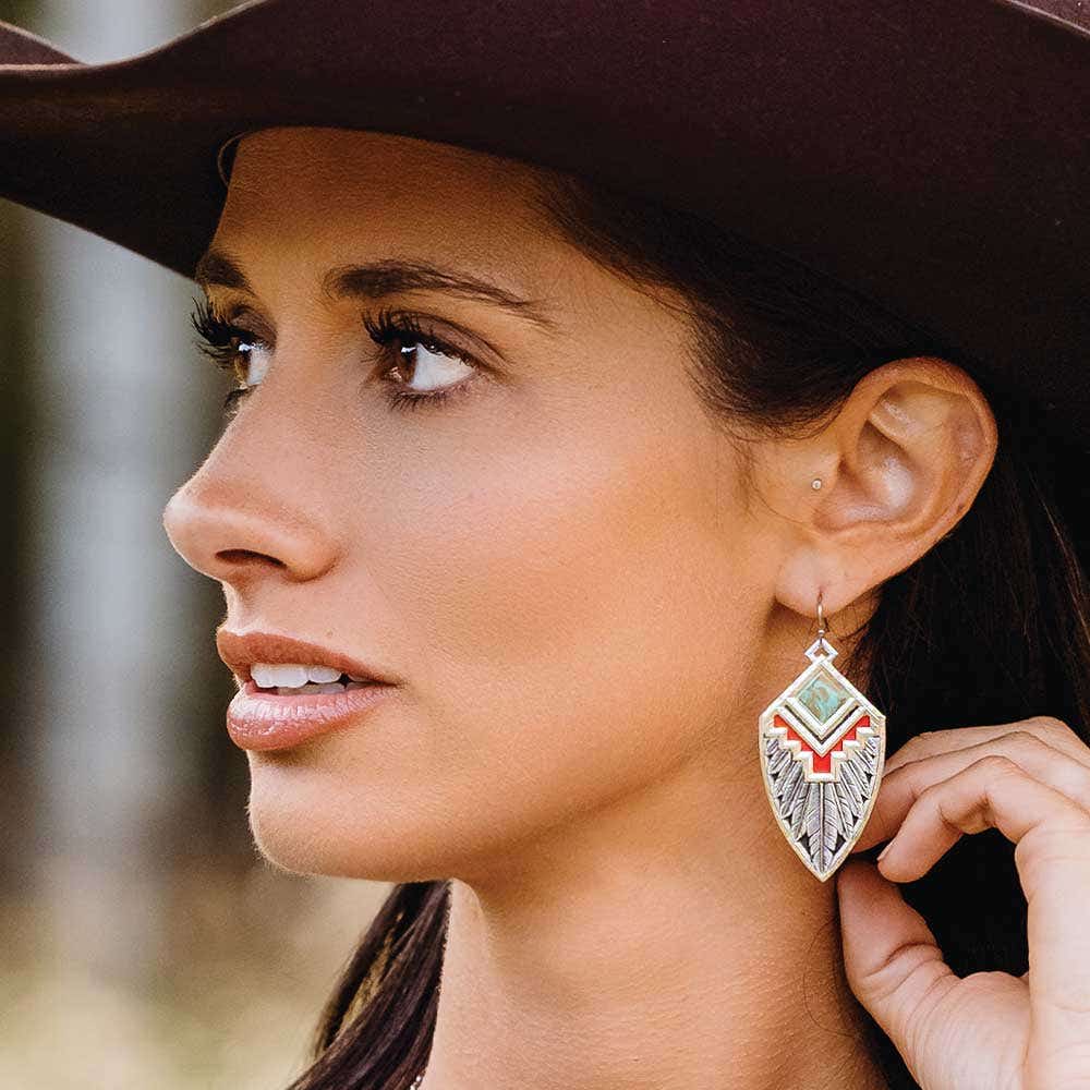 Montana Silversmiths Southwest Aura American Made Earrings