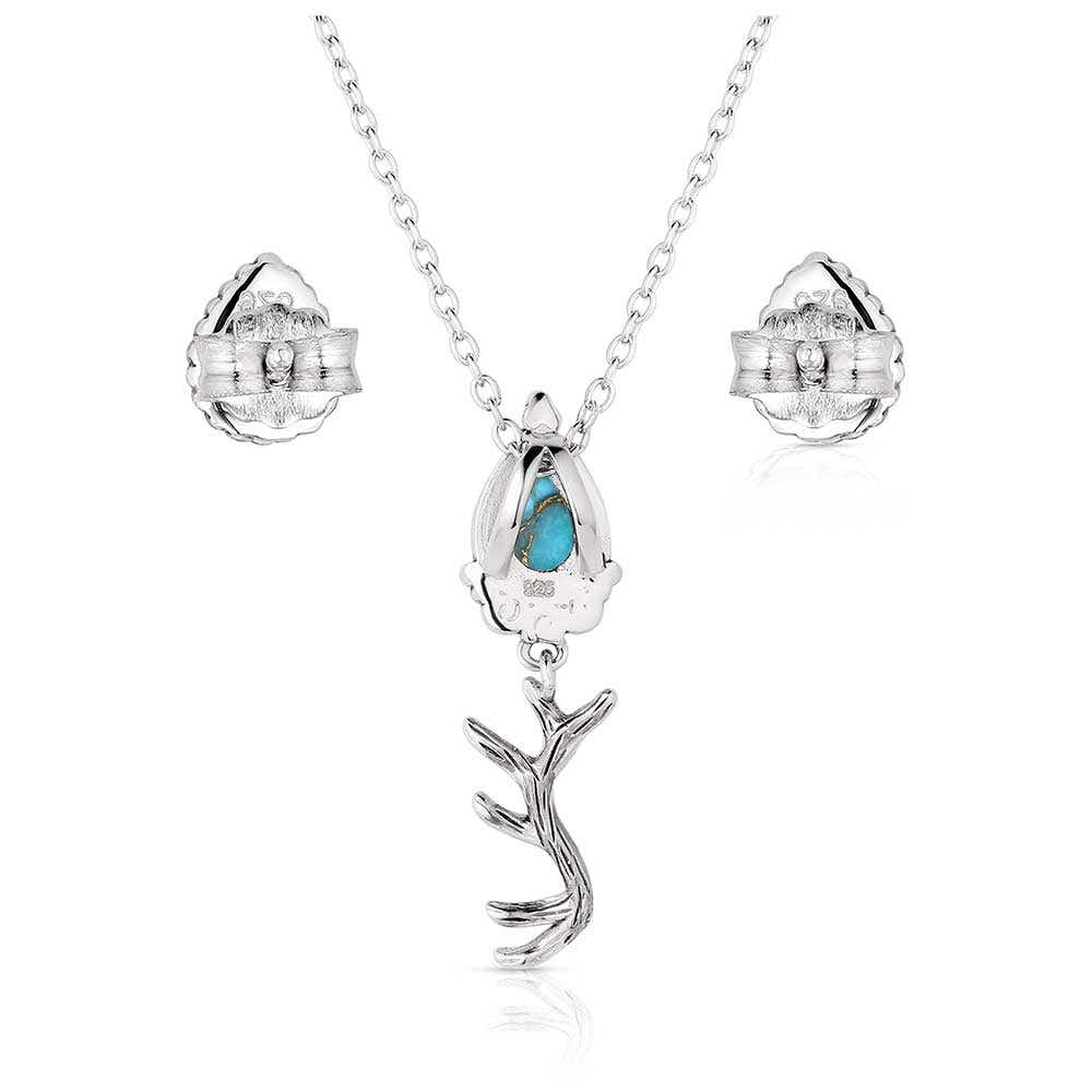 Montana Silversmiths Highland Beauty Turquoise Jewelry Set