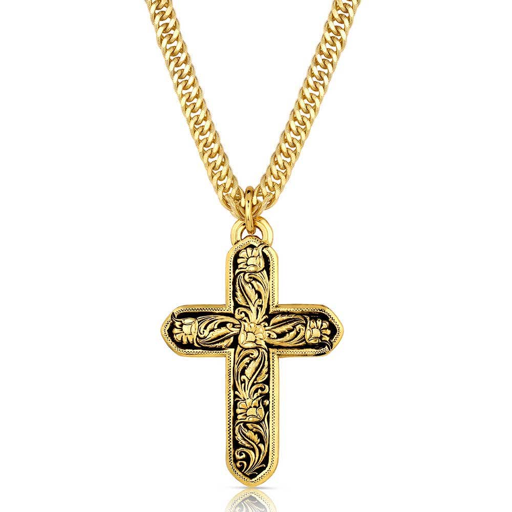 Montana Silversmiths Sheridan Cross Necklace