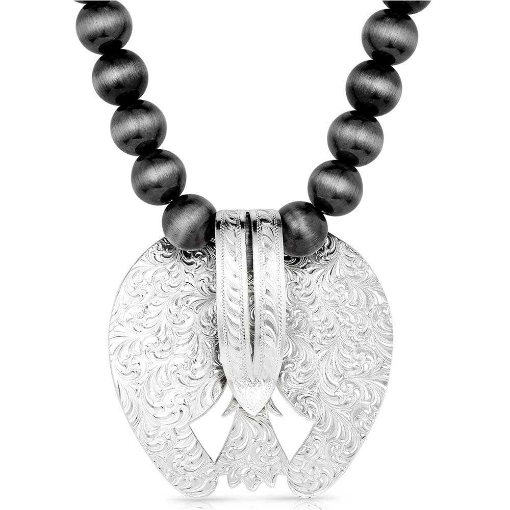 Montana Silversmiths Rise Above Beaded Pendant Necklace