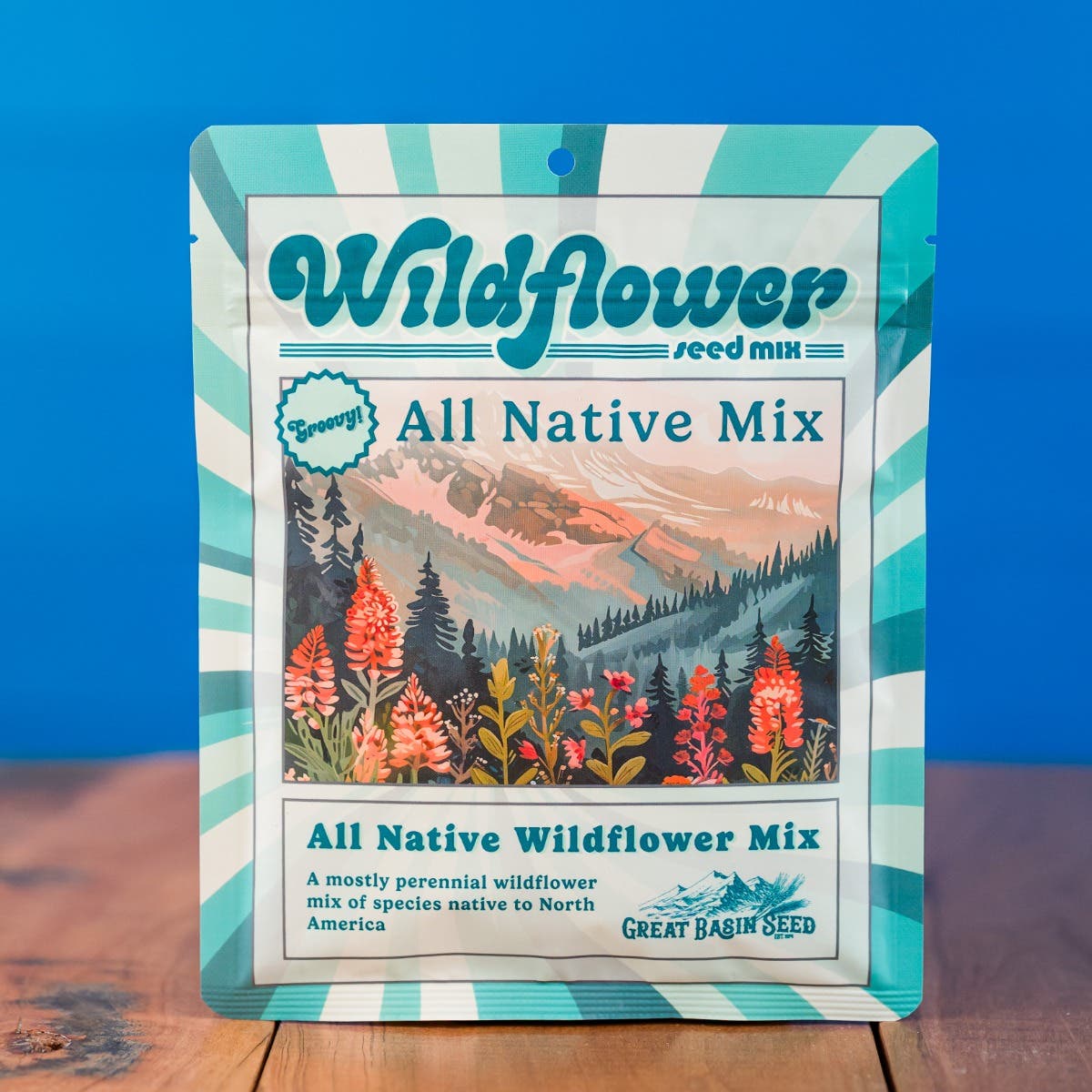 Great Basin Seed All Native Wildflower Seed Mix, 3 Oz. Package