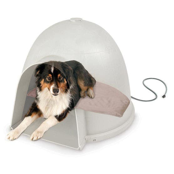 K&H Lectro-Soft™ Igloo-Style Outdoor Heated Pet Bed, Medium