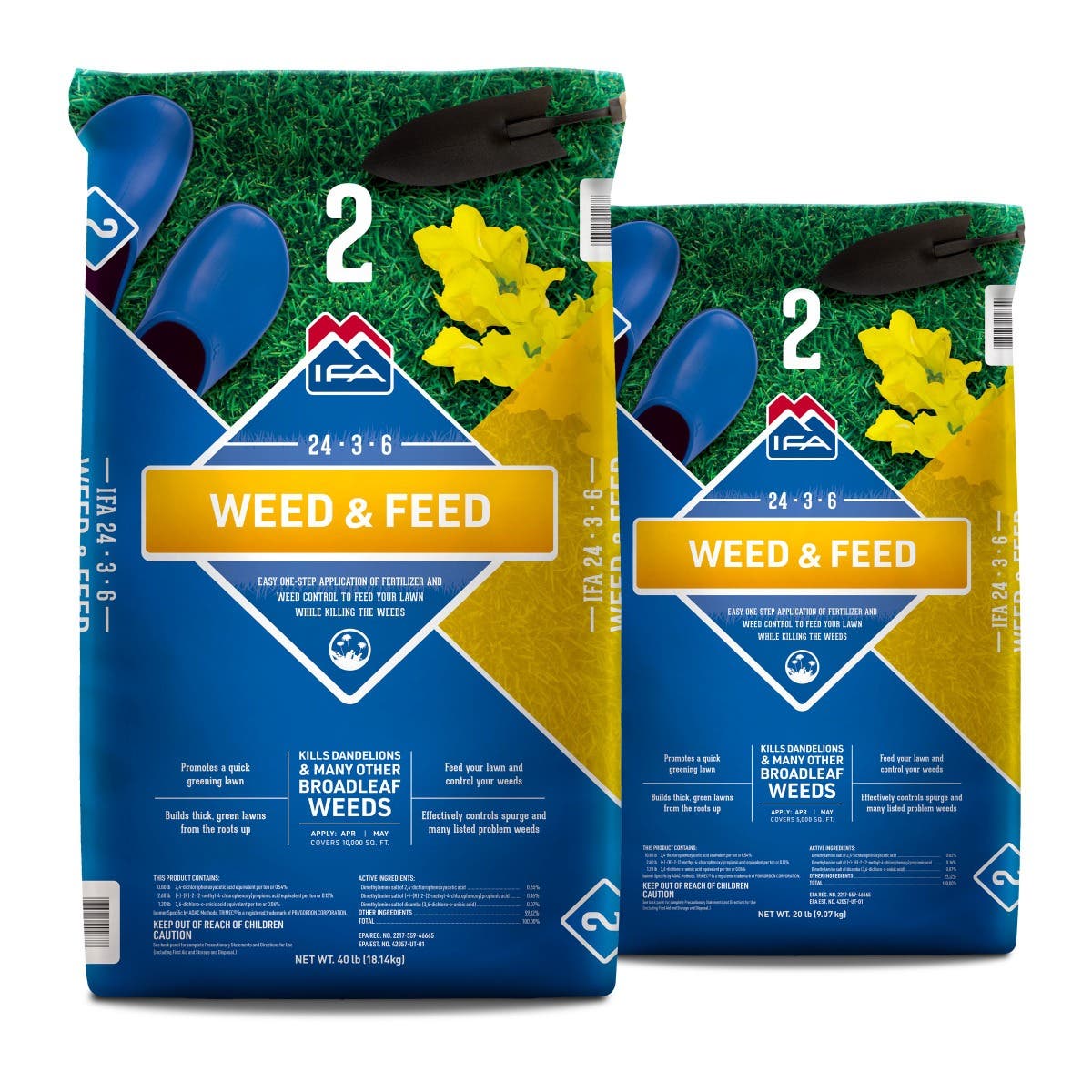 IFA Weed & Feed Lawn Fertilizer, Step 2 of IFA 4Plus Lawn Care