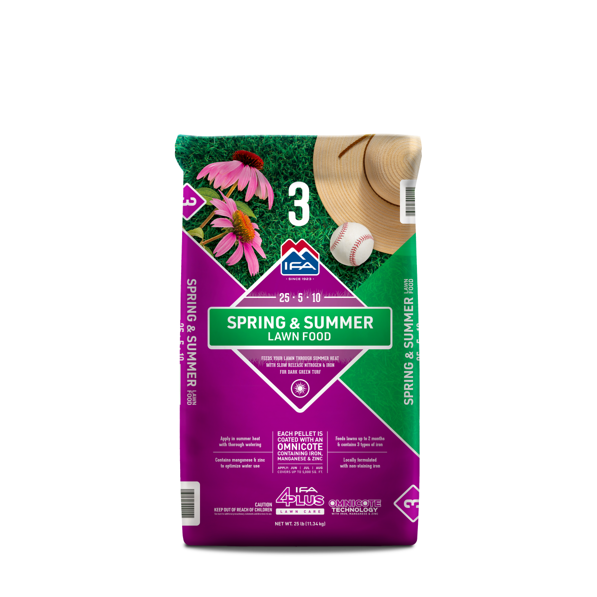 IFA Spring & Summer Lawn Food, 25 Lb. Bag, 25-5-10