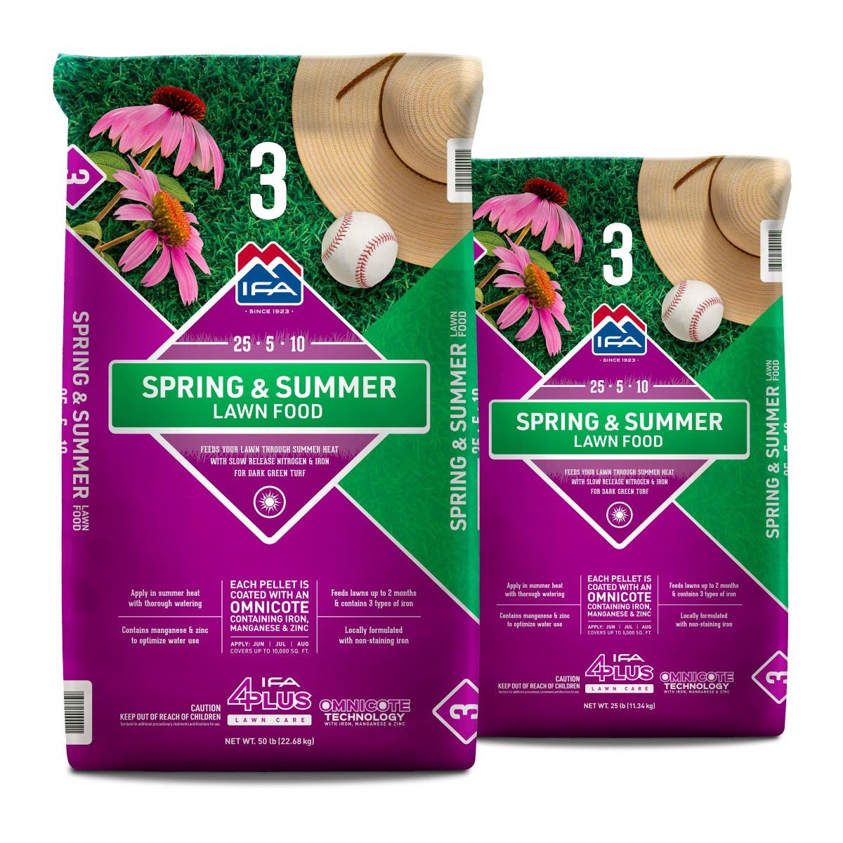 IFA Spring & Summer Lawn Fertilizer, Step 3 of IFA 4Plus Lawn Care