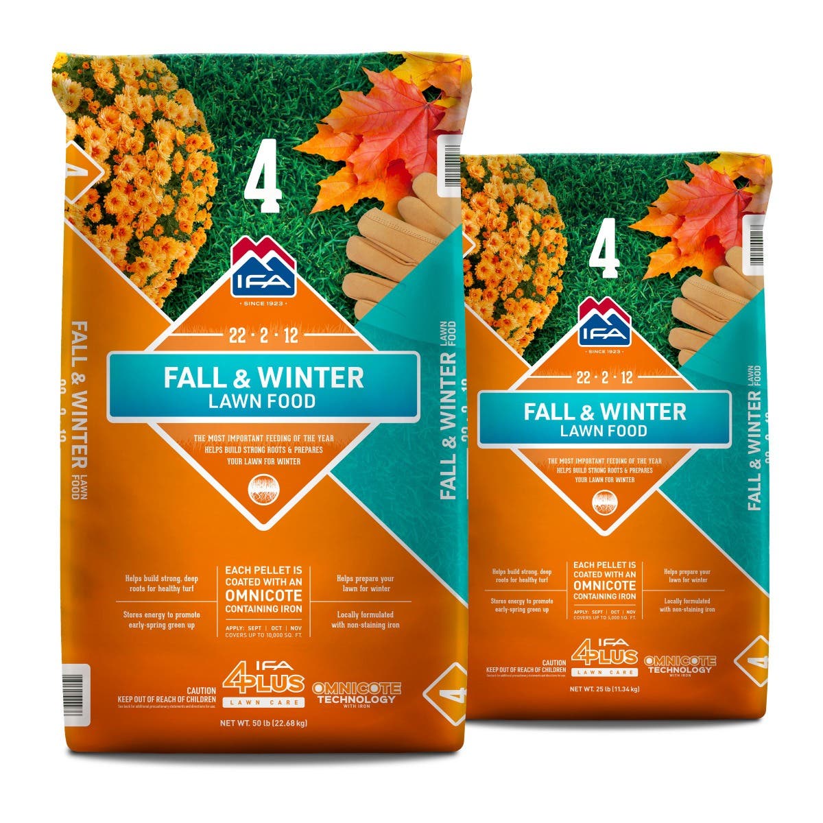 IFA Fall & Winter Lawn Fertilizer, Step 4 of IFA 4Plus Lawn Care