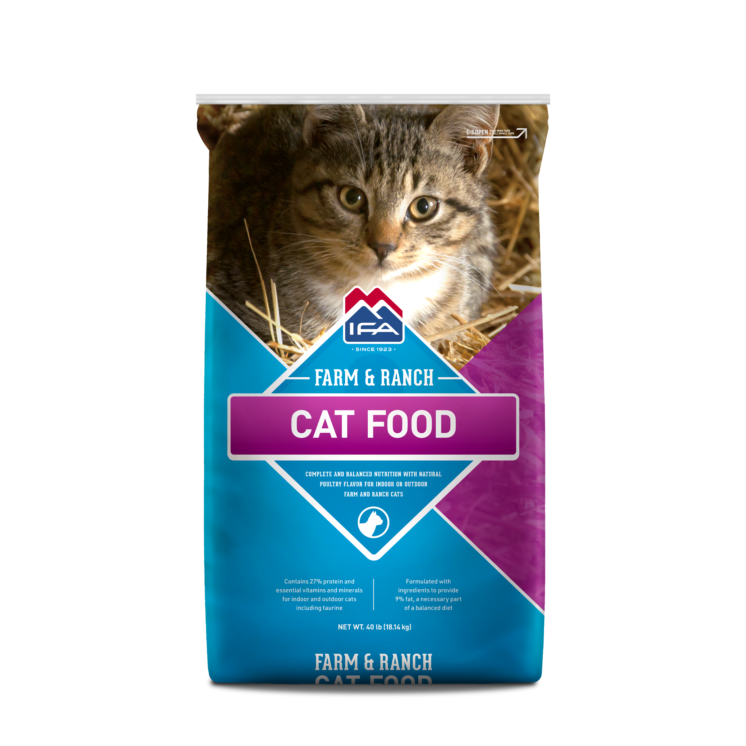 IFA Farm & Ranch Cat Food, 40 Lb.