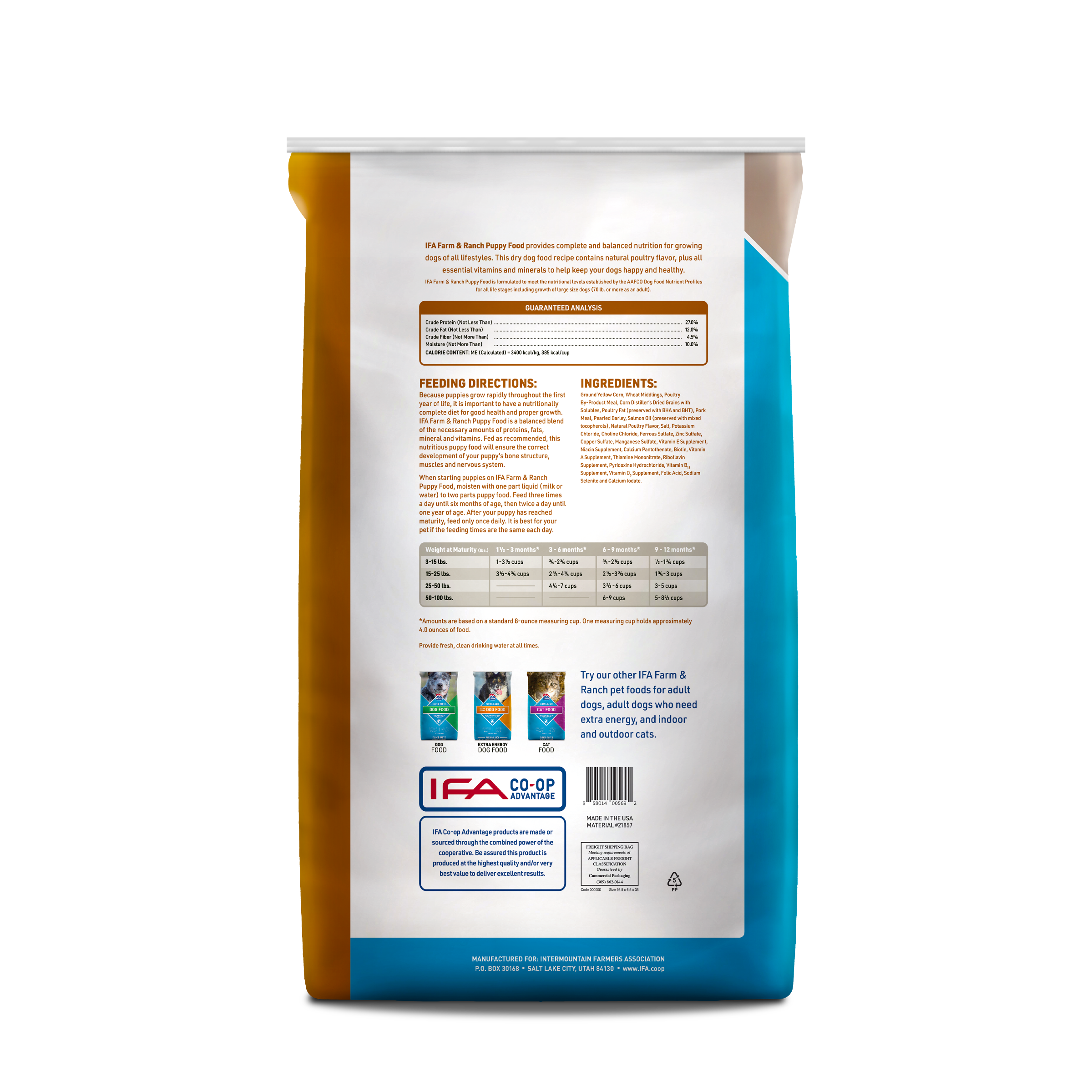 IFA Farm & Ranch Puppy Food, 40 Lb.